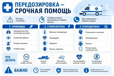 Помощь при передозировке в Светлом