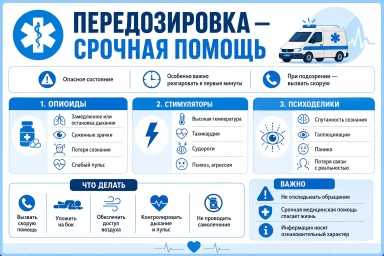 Помощь при передозировке в Светлом